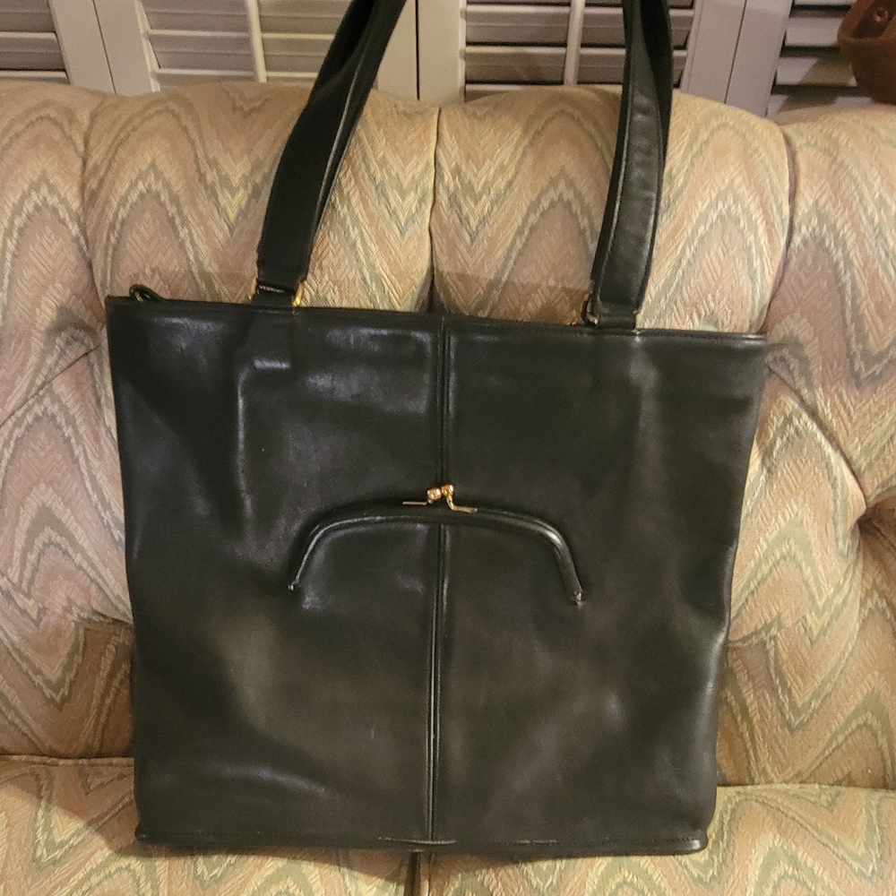 Vintage Black Bonnie Cashin Coach Bag